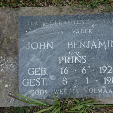 PRINS John Benjamin 1929-1980
