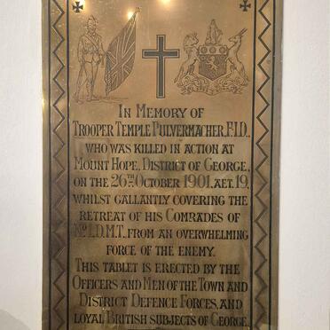 PULVERMACHER Temple -1901