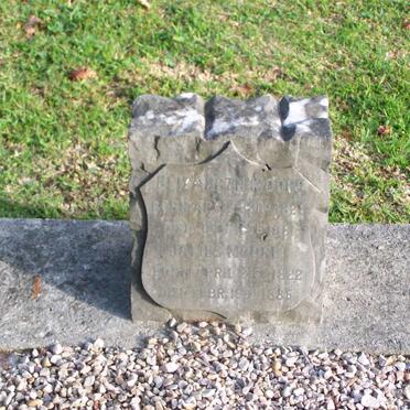 MOORE James 1822-1885 &amp; Elizabeth 1823-1881