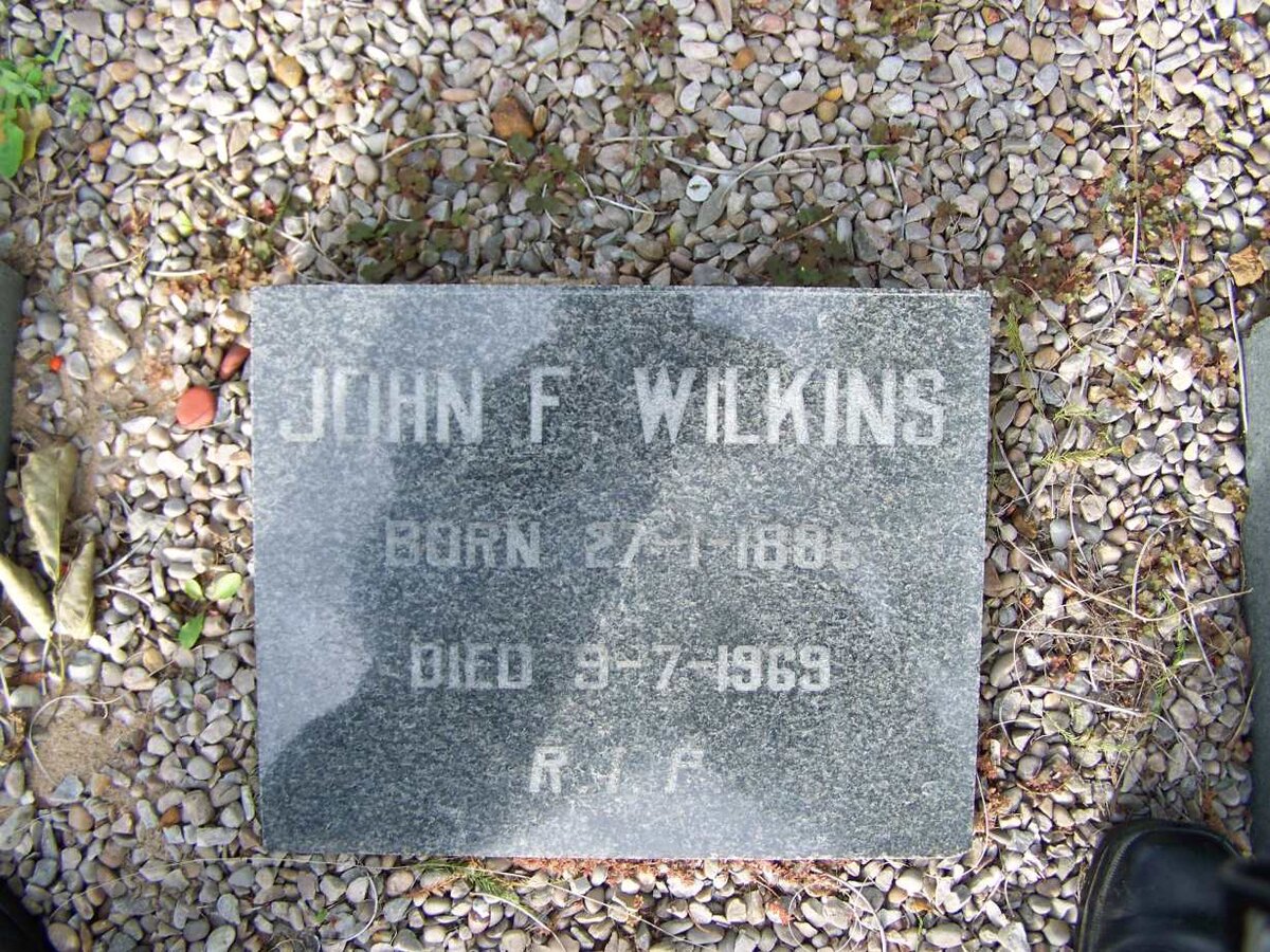 WILKINS John F. 1886-1969