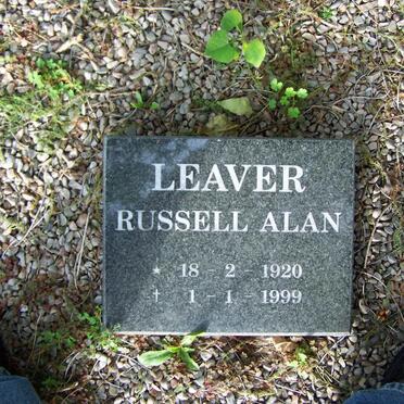LEAVER Russell Alan 1920-1999