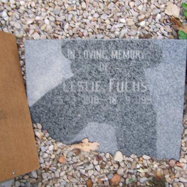 FUCHS Leslie 1918-19??