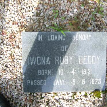 BEDDY Iwona Ruby 1912-1973