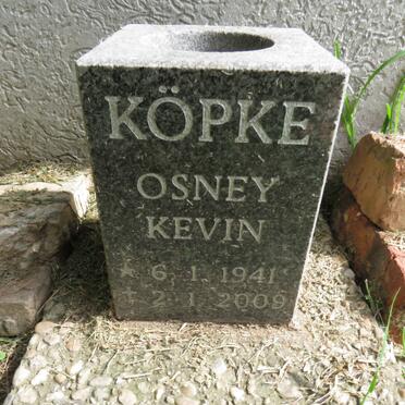 KOPKE Osney Kevin 1941-2009