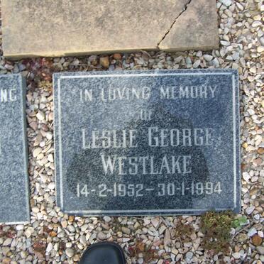 WESTLAKE Leslie George 1952-1994