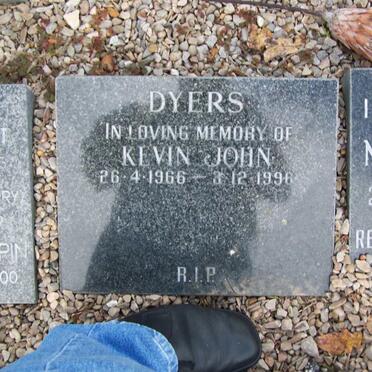 DYERS Kevin John 1966-1996