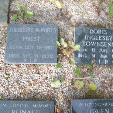 WURTS Theodore M. 1901-1972 :: TOWNSEND Doris Inglesby 1894-1986