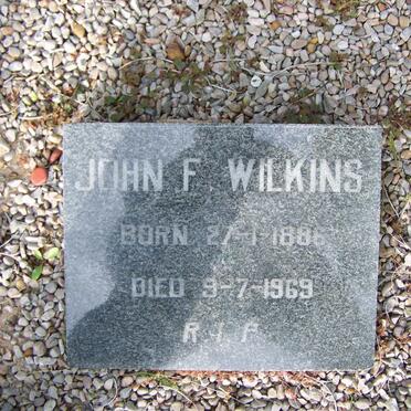 WILKINS John F. 1886-1969
