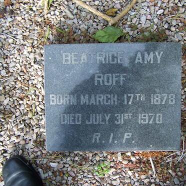 ROFF Beatrice Amy 1878-1970