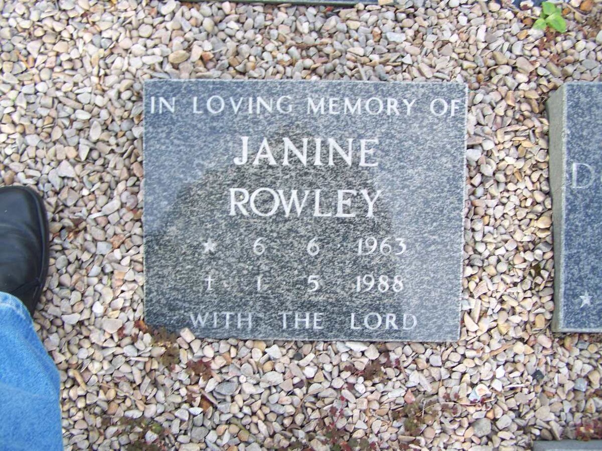 ROWLEY Janine 1963-1988