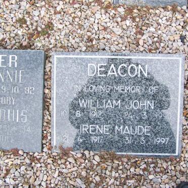 DEACON William John 1912-1990 &amp; Irene Maude 1917-1997