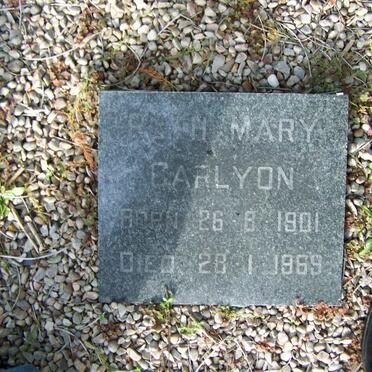 CARYLON Ruth Mary 1901-1969
