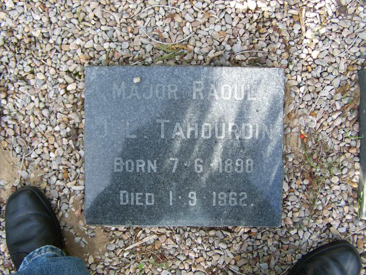 TAHOURDIN Raoul J.L. 1898-1962