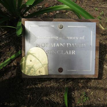 SINCLAIR Norman David