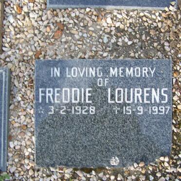 LOURENS Freddie 1928-1997