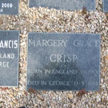 CRISP Margery Grace 1901-1988