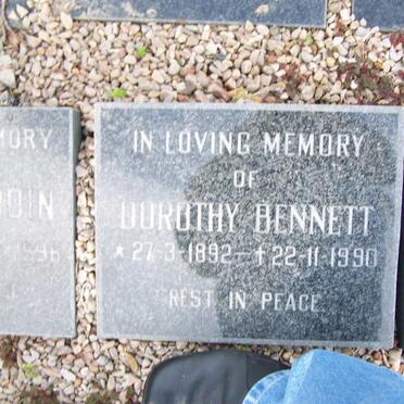 BENNETT Dorothy 1892-1990