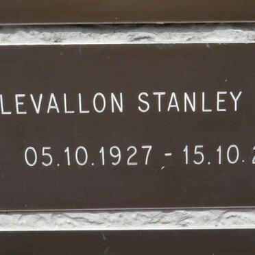 PASCOE Levallon Stanley 1927-2000