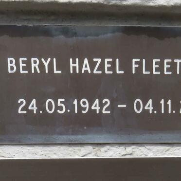 FLEETWOOD Beryl Hazel 1942-2005