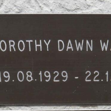 WASMUTH Dorothy Dawn 1929-2005