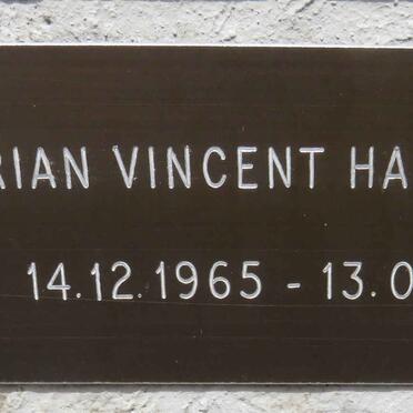 HASENBROEK Adrian Vincent 1965-2010