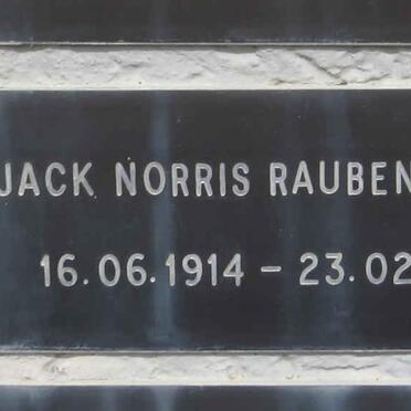 RAUBENHEIMER Jack Norris 1914-2001