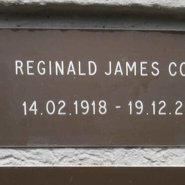 COWAP Reginald James 1918-2007