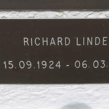 LINDER Richard 1924-2021