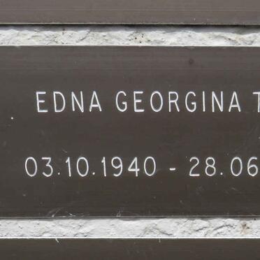 TITUS Edna Georgina 1940-2009