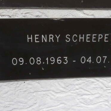 SCHEEPERS Henry 1963-2020
