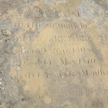 BIDDYLPH William Burnet 1808-1870