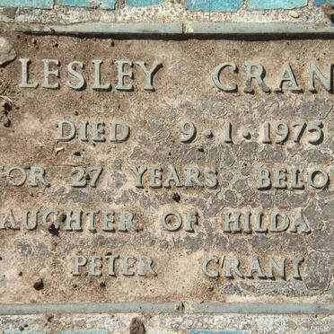 GRANT Lesley -1975