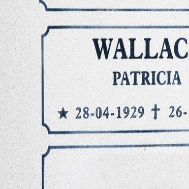 WALLACE Patricia 1929-2016