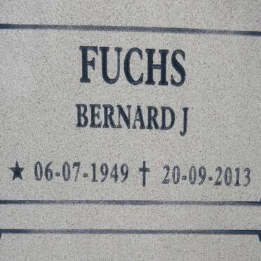FUCHS Bernard J. 1949-2013