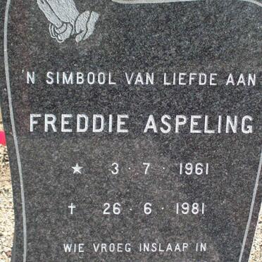 ASPELING Freddie 1961-1981