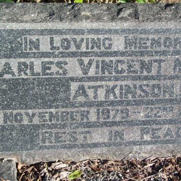 ATKINSON Charles Vincent McCarthy 1879-1944