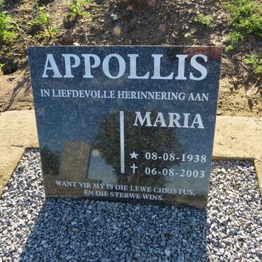APPOLLIS Maria 1938-2003