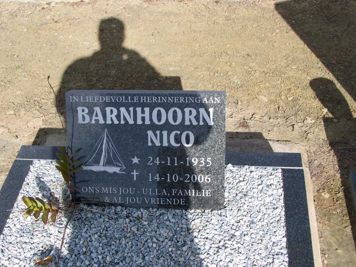 BARNHOORN Nico 1935-2006