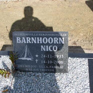BARNHOORN Nico 1935-2006