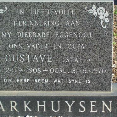 BARKHUYSEN Gustave 1908-1970