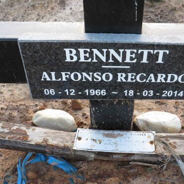 BENNETT Alfonso Recardo 1966-2014