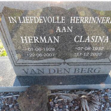 BERG Herman, van den 1929-2007 & Clasina 1932-2020