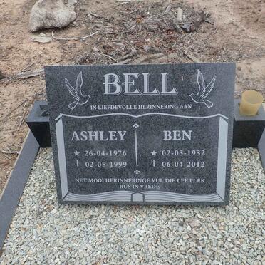 BELL Ben 1932-2012 :: BELL Ashley 1976-1999