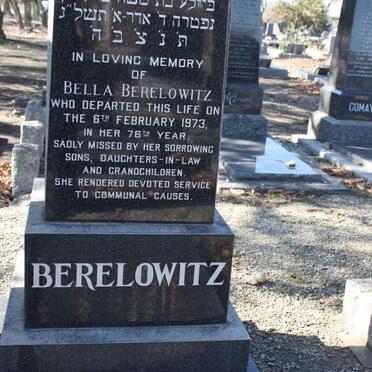 BERELOWITZ Bella -1973