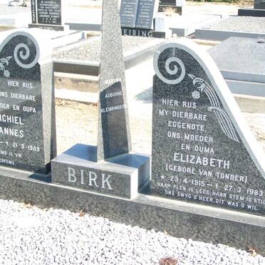 BIRK Michiel Johannes 1913-1989 &amp; Elizabeth van TONDER 1915-1983