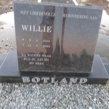 BOTLAND Willie 1918-2005