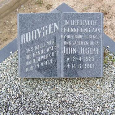 BOOYSEN John Joseph 1933-1993