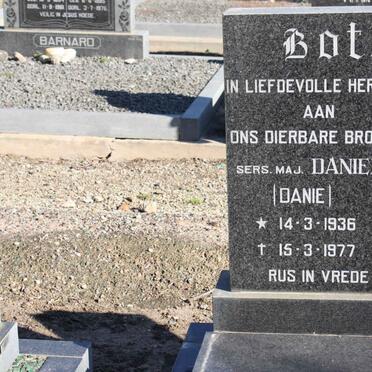 BOTHA Daniel 1936-1977