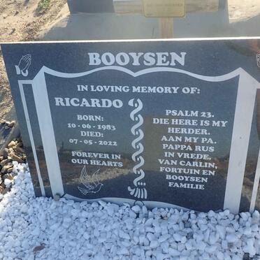 BOOYSEN Ricardo 1983-2022