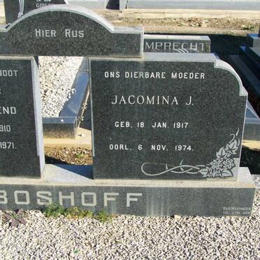 BOSHOFF Pieter Barend 1910-1971 &amp; Jacomina J. 1917-1974 _2